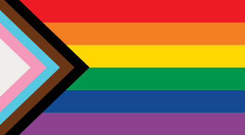 The Progress Pride Flag