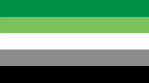 Aromantic Pride Flag