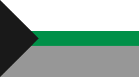 Demiromantic Pride Flag