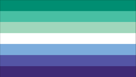 Gay Man Pride Flag